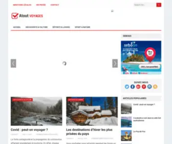 Atout-Voyages.com(Atout Voyages) Screenshot