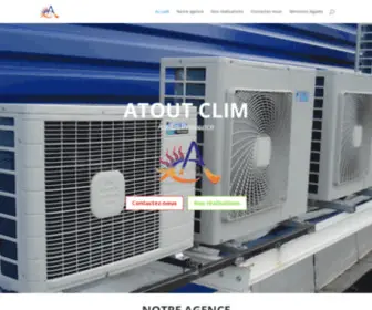 Atoutclim.com(Atout Clim) Screenshot