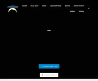 Atownfootball.com(The Official Site of the Agoura Chargers Football Team) Screenshot