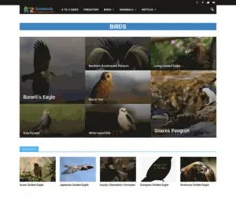 Atozanimals.net(A to Z Animals) Screenshot