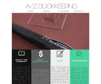 Atozbookkeeping.us(This page) Screenshot