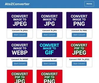 Atozconverter.net(A to Z converter) Screenshot