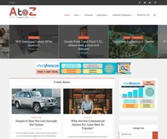 AtozFinanceinfo.com(Leading News Website) Screenshot