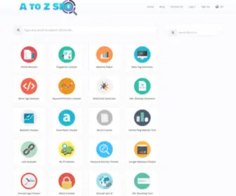 Atozseo.in(Free SEO Tools & Search Engine Optimization Software) Screenshot
