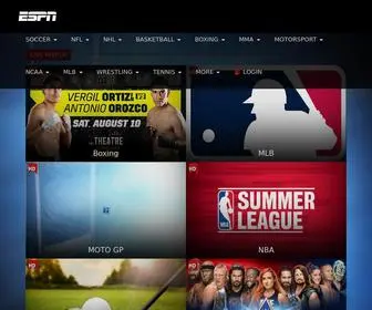 Atozsportslive.com(TV listings for all live sports on Live Sports) Screenshot