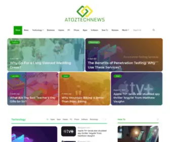 Atoztechnews.com(ATOZ TECH NEWS) Screenshot
