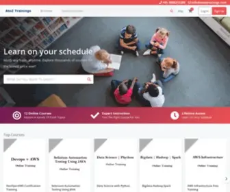 Atoztrainings.com(Best Software Training Institute in Hyderabad) Screenshot