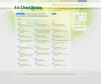 Atoztraveldirectory.com(Free travel directories) Screenshot