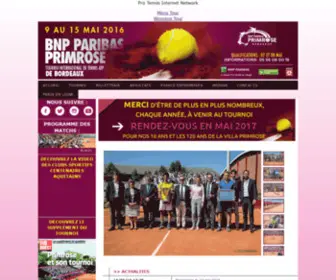 ATP-Primrosebordeaux.com(ATP PRIMROSE BORDEAUX) Screenshot