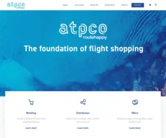Atpco.net(The Foundation of Flight Shopping) Screenshot