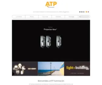 Atpiluminacion.com(Bienvenidos a ATP Iluminación. Alumbrado público LED de alta calidad) Screenshot