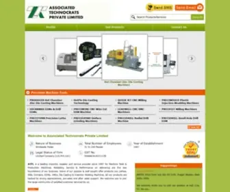 Atplonline.biz(Wholesale Trader of Auxillary Equipment & Laser Marking Machines by Associated Technocrats Private Limited) Screenshot