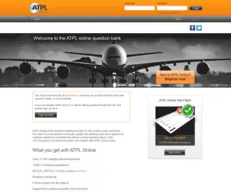 Atplonline.co.uk(ATPL Online) Screenshot