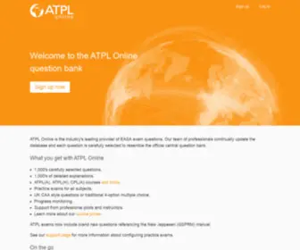 Atplonline.co(ATPL Online) Screenshot