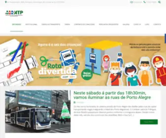 Atppoa.com.br(Associação dos Transportadores de Passageiros) Screenshot