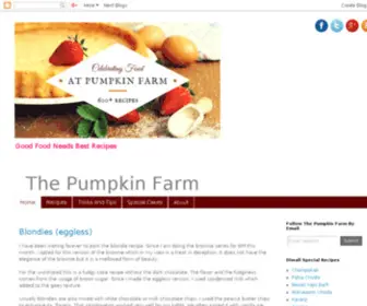 Atpumpkinfarm.com(Celebrating Food) Screenshot