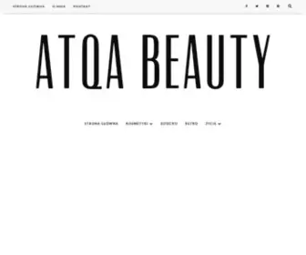 Atqabeauty.com(Atqa Beauty Blog) Screenshot