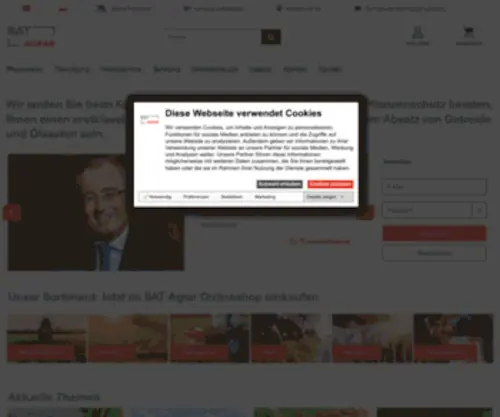 ATR-Landhandel.de(BAT Agrar) Screenshot