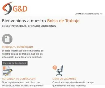 Atracciondetalento-GYD.com(BOLSA DE TRABAJO) Screenshot