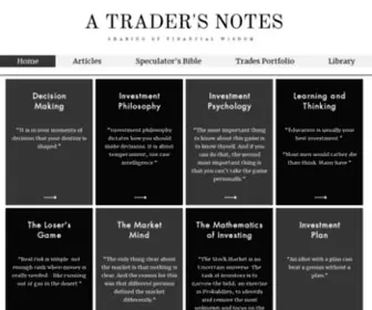 Atradernotes.com(Atradernote) Screenshot