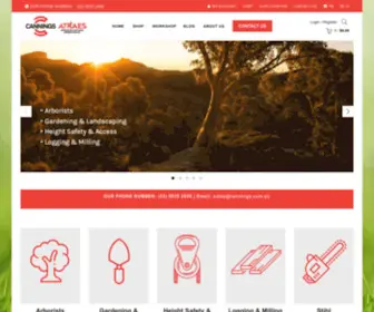 Atraes.com.au(Arborist and Height Safety Equipment Specialists) Screenshot