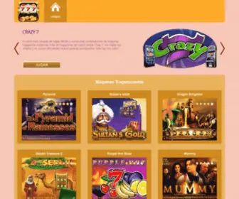 Atragamonedas.com(Máquinas Tragamonedas Gratis) Screenshot
