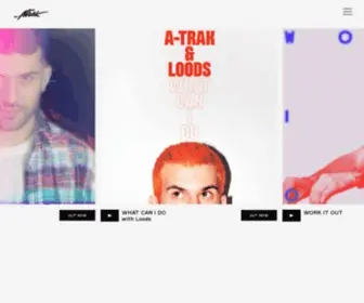 Atrak.com(A-Trak) Screenshot