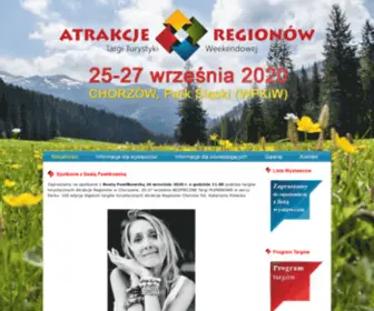 AtrakcJe-Regionow.pl(Targi) Screenshot