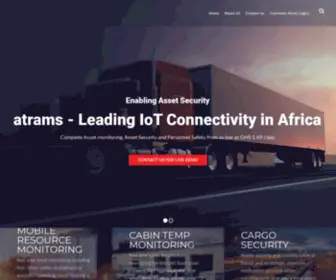 Atrams.co(Leading IoT Connectivity in Africa) Screenshot