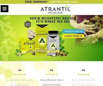 Atrantil.com(Proven Relief from Bloating) Screenshot