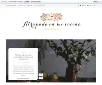 Atrapadaenmicocina.com(Atrapada en mi cocina) Screenshot