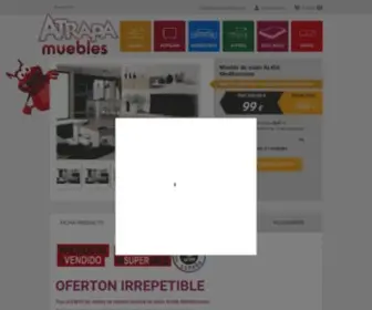 Atrapamuebles.com(Muebles Baratos Online) Screenshot