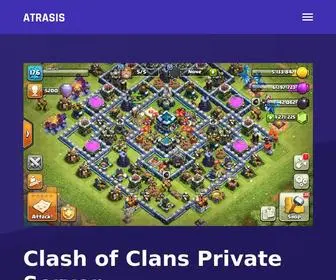 Atrasis.cc(Clash of Clans Server Atrasis) Screenshot