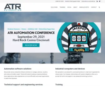 Atrautomation.com(ATR Automation) Screenshot