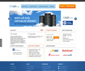 Atravel.cz(Webhosting, freehosting, virtuální servery) Screenshot