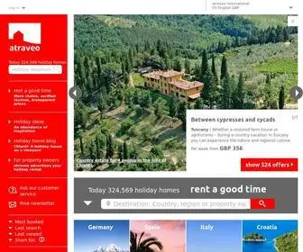 Atraveo.com(More success with renting your holiday home) Screenshot