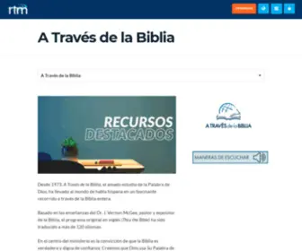 Atravesdelabiblia.org(TWR · A TravÃ©s de la Biblia) Screenshot