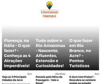 Atravessandofronteiras.com.br(Atravessando Fronteiras) Screenshot