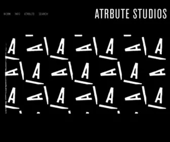 Atrbutestudios.com(Atrbute Studios) Screenshot