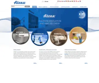 Atrea.eu(ATREA s.r.o) Screenshot
