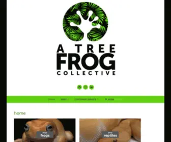 Atreefrogcollective.com(Southern california amphibian collector and breeder) Screenshot