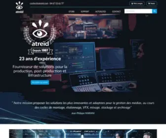 Atreid.com(Atreïd) Screenshot