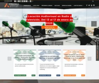 Atresmediaformacion.com(ATRESMEDIA FORMACION AUDIOVISUAL ESPECIALIZADA) Screenshot