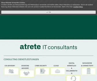 Atrete.ch(IT Consulting) Screenshot