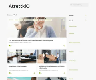 Atrettkio.com(AtrettkiO) Screenshot