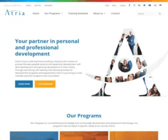 Atriagroup.org(Atria Group) Screenshot