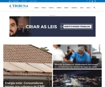 Atribunamt.com.br(A Tribuna A Tribuna) Screenshot