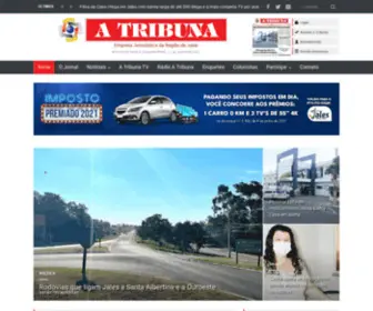 Atribunanaweb.com.br(Jornal A Tribuna de Jales) Screenshot