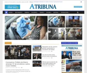 Atribunarj.com.br(A Tribuna RJ) Screenshot