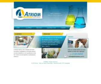 Atriomquimica.com.br(Química) Screenshot